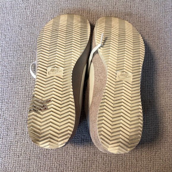Nike Suede Gray and White Cortez Sneakers (Size 10) - Picture 9 of 10